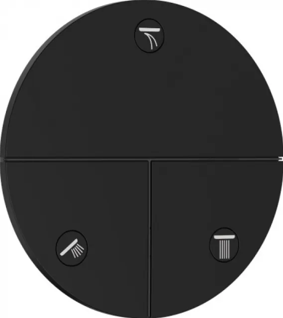 Переключатель потоков Hansgrohe Shover Select Comfort S 15558670 матовый черный