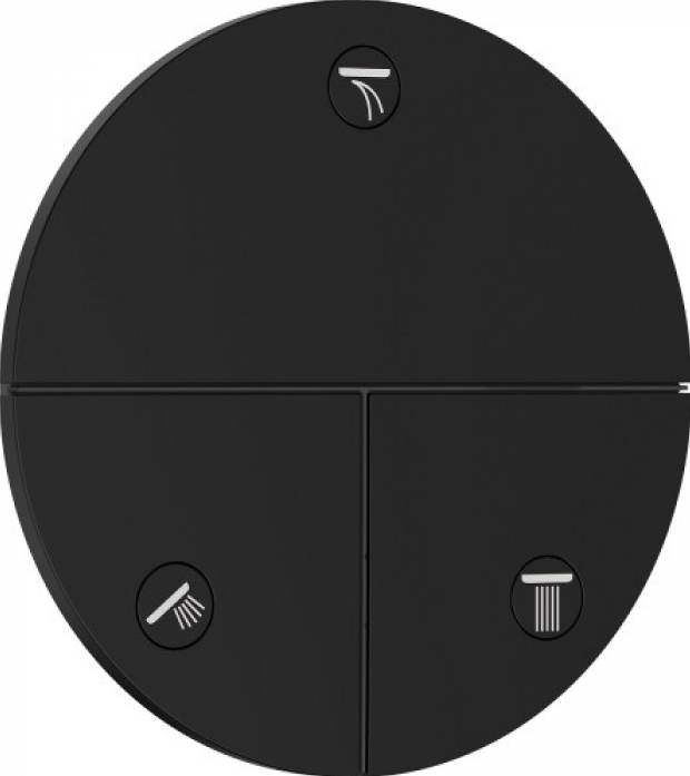 Переключатель потоков Hansgrohe Shover Select Comfort S 15558670 матовый черный