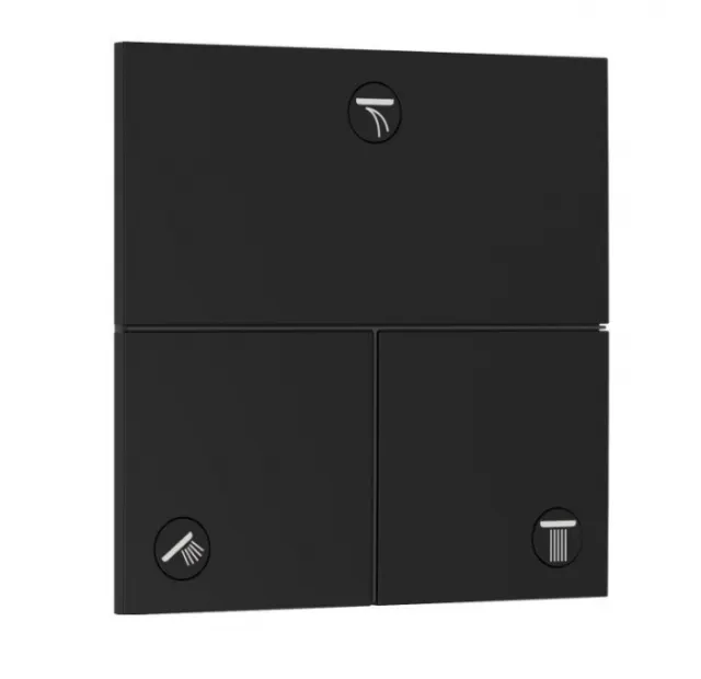 Переключатель потоков Hansgrohe ShowerSelect Comfort E 15573670 черный матовый