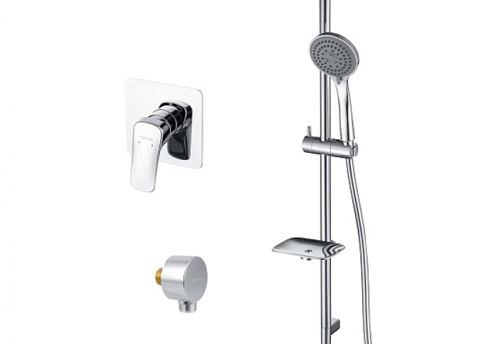 Комплект для душа AQUATEK Вега AQ1076CR хром