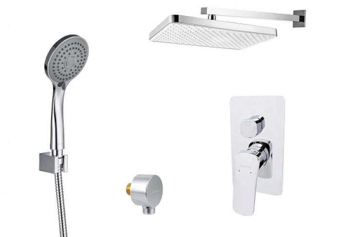 Комплект для душа AQUATEK Вега AQ1072CR хром