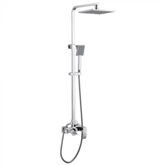 Душевая стойка Abber Wasserfall AF8616L хром