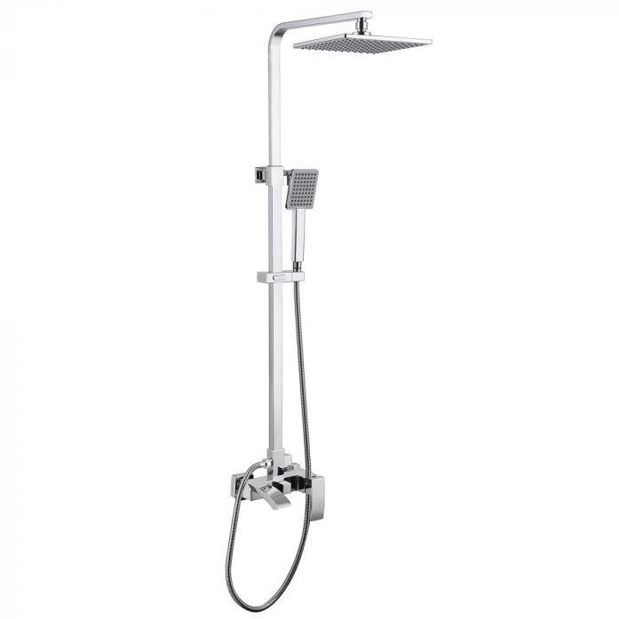 Душевая стойка Abber Wasserfall AF8616L хром