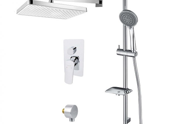 Комплект для душа AQUATEK Вега AQ1074CR хром