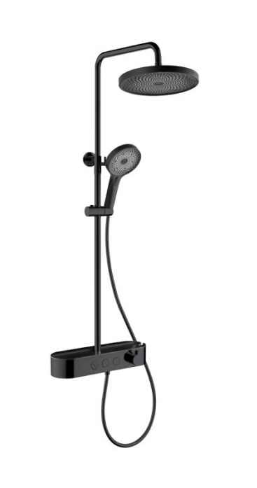 Душевая система AQUAME AQM8009B черный