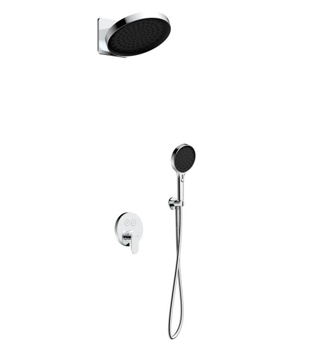 Душевая система AQUAME AQM8402CR хром