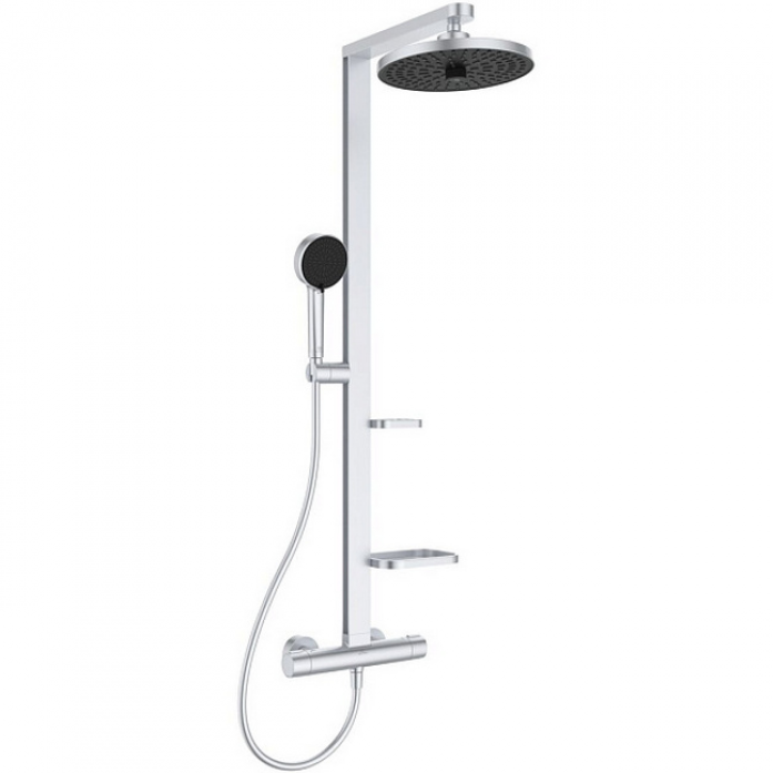 Душевая система с термостатом Ideal Standard ALU+ BD583SI серебро
