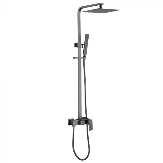 Душевая стойка Abber Daheim AF8220NG никель