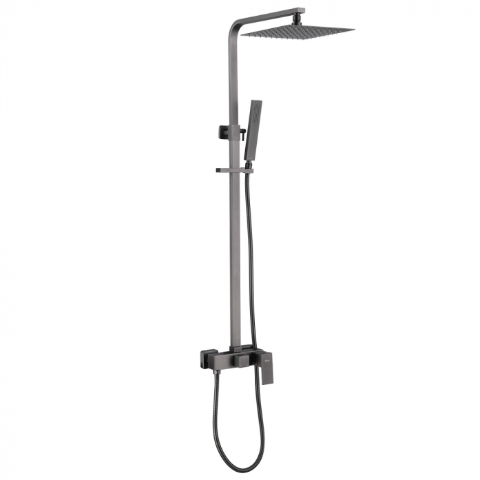 Душевая стойка Abber Daheim AF8220NG никель