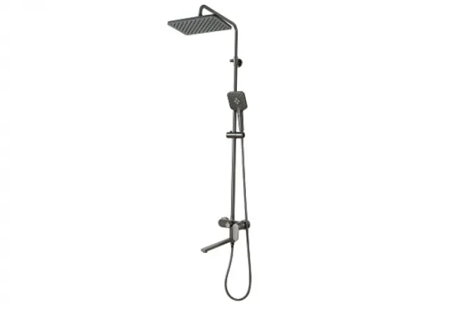 Душевая система AQUATEK Ника AQ2840BGM оружейная сталь