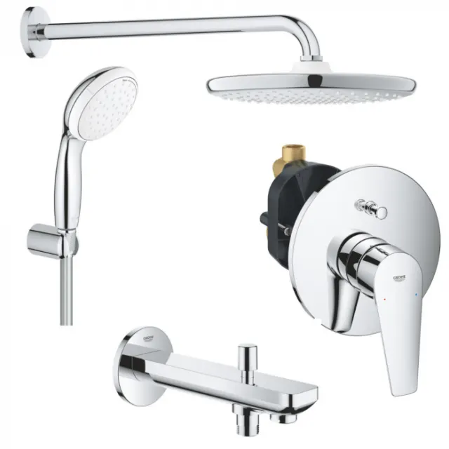 Душевая система GROHE BauEdge 1000190 хром