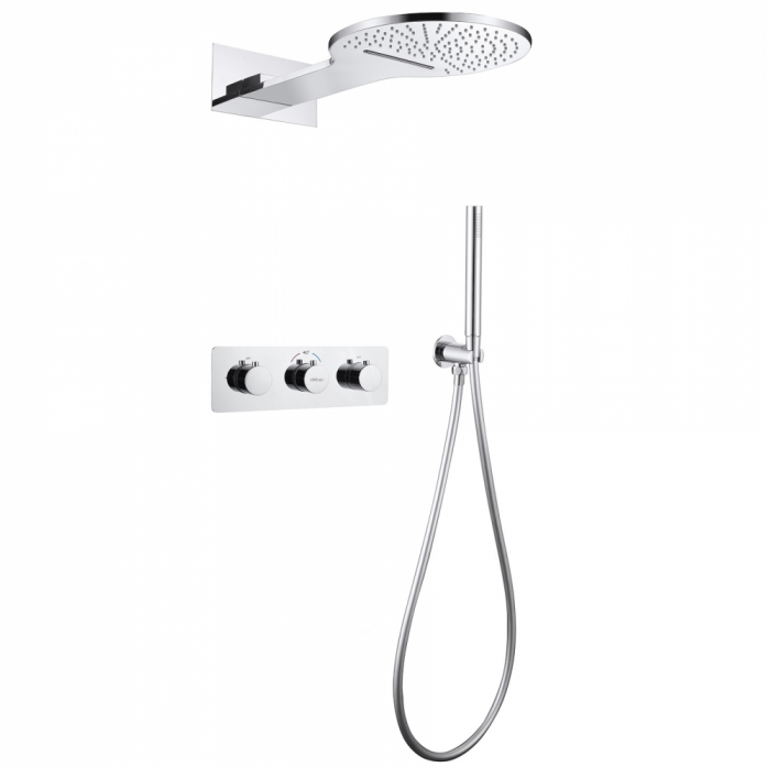 Душевая система Abber Wasser Kreis AF8151 хром