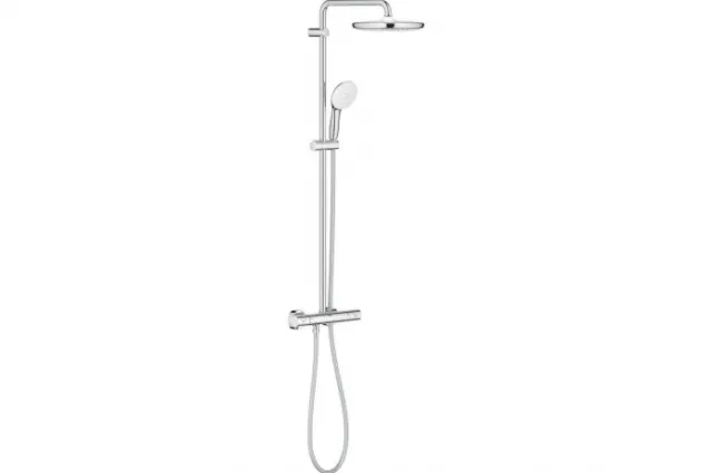 Душевая система с термостатом GROHE Tempesta System 250 26670001 хром