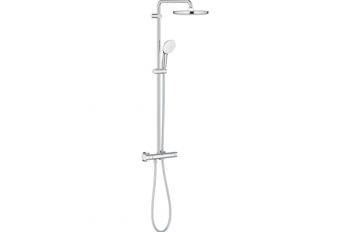 Душевая система с термостатом GROHE Tempesta System 250 26670001 хром
