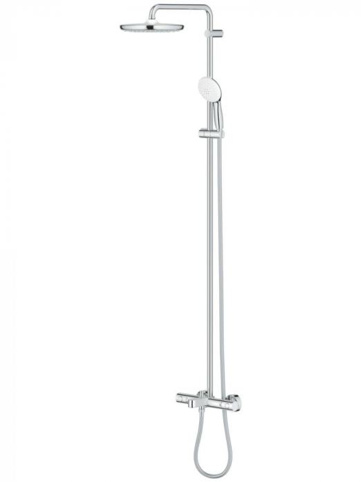 Душевая система с термостатом GROHE Tempesta Cosmopolitan System 250 26672001 хром
