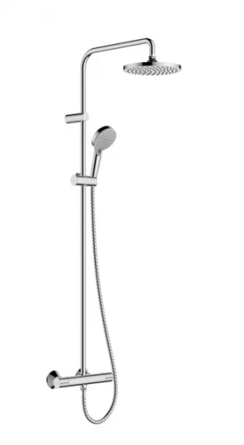 Душевая система с термостатом Hansgrohe Vernis Blend Showerpipe 200 26318000 хром