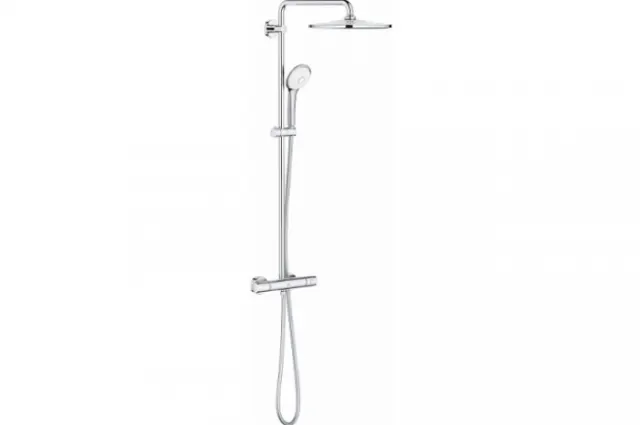 Душевая система с термостатическим смесителем GROHE Euphoria 26075001 хром