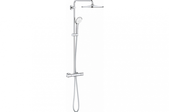 Душевая система с термостатическим смесителем GROHE Euphoria 26075001 хром