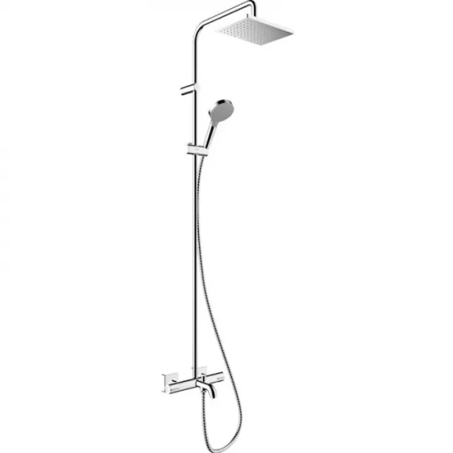 Душевая система с термостатом Hansgrohe Vernis Shape 26284000 хром