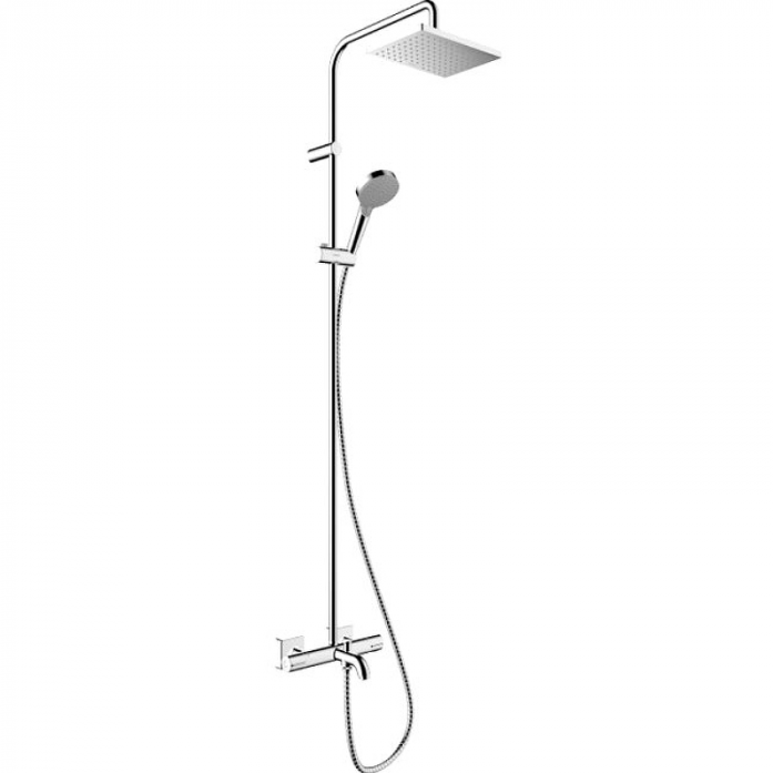 Душевая система с термостатом Hansgrohe Vernis Shape 26284000 хром