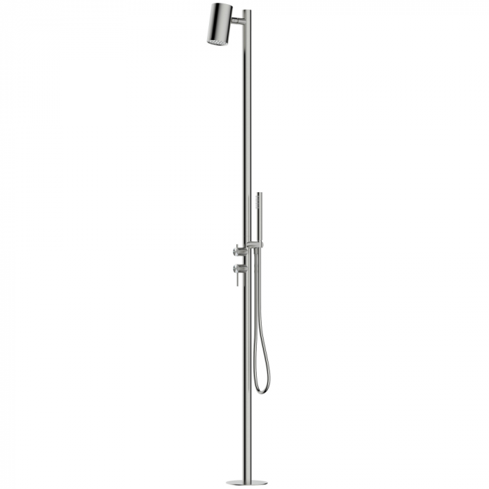 Душ напольный Abber Wasser Kreis 316 AF8180BST брашированная сталь