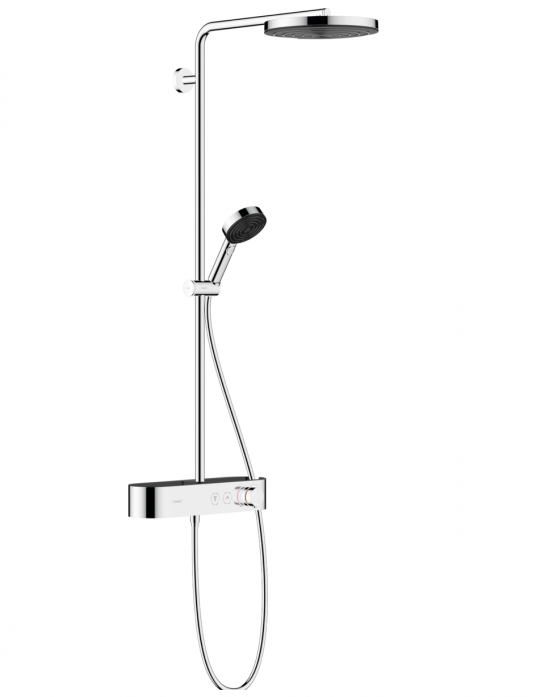 Душевая система с термостатом Hansgrohe Pulsify S 24230000 хром