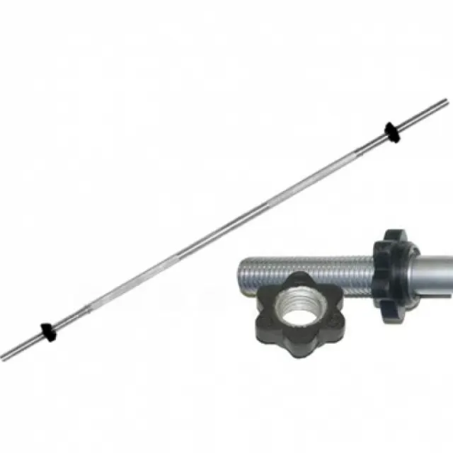 Гриф MB Barbell 1800 мм d 25 замок гайка Вэйдера