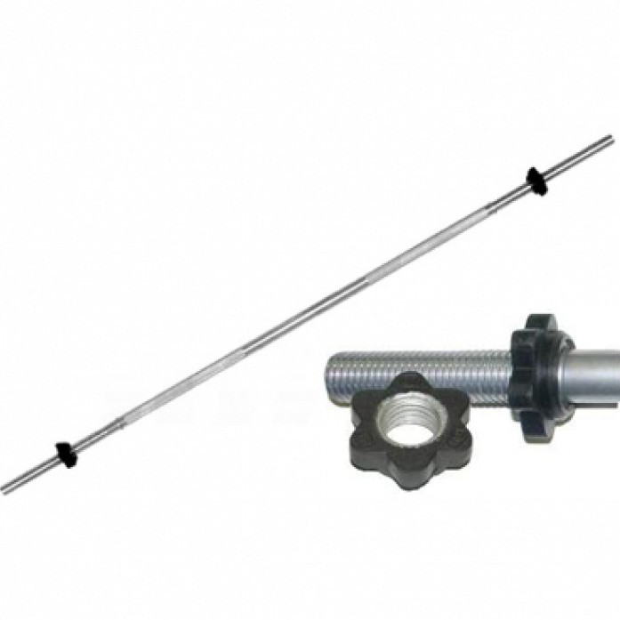 Гриф MB Barbell 1800 мм d 25 замок гайка Вэйдера