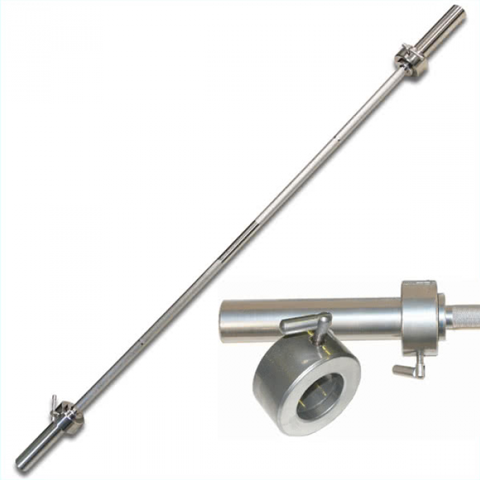 Гриф MB Barbell 1250 мм d 50 мм замок стопорный