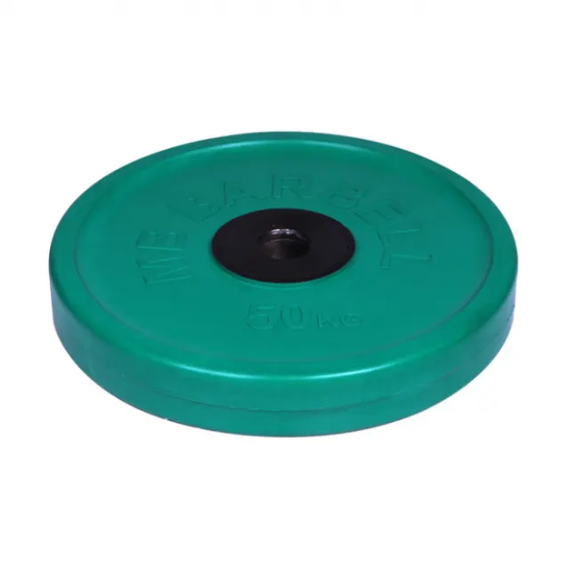 Диск олимпийский MB Barbell d 51 мм цветной 50,0 кг (зелёный)