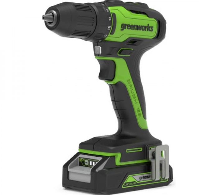 Дрель-шуруповерт GreenWorks GD24DD35K2 3704007UA