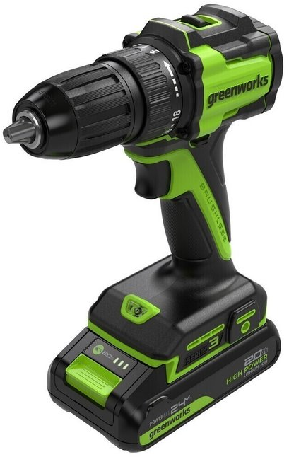 Дрель-шуруповерт GreenWorks DD345 3708307CUA
