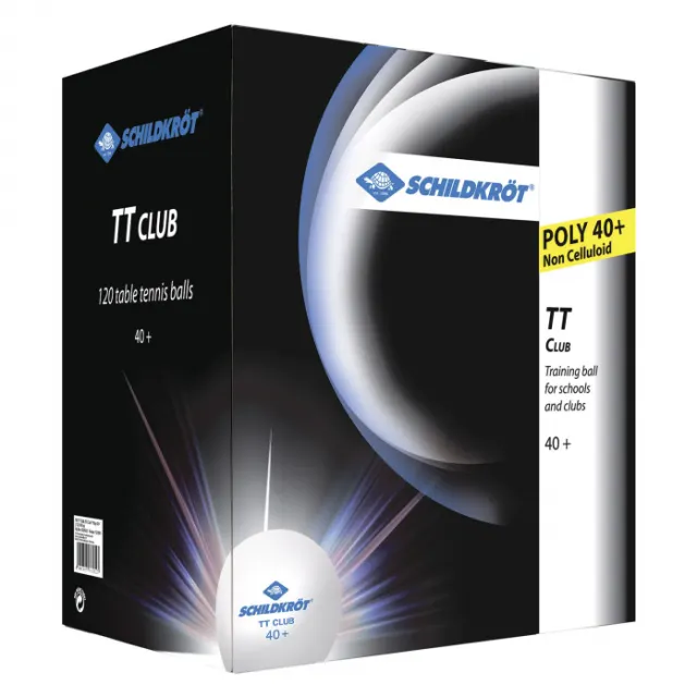 Мячики для настольного тенниса DONIC 2T-CLUB 120 шт белые 608532