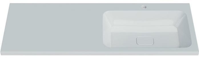 Раковина над стиральной машиной Madera Kamilla 130 правая 4627173210584 белый
