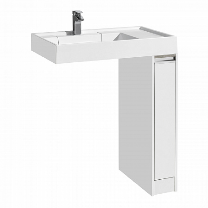 Тумба с раковиной AQUATON 1A2361K0LH010 Лондри 20 1A72113KRW010 Раковина Рейн 80