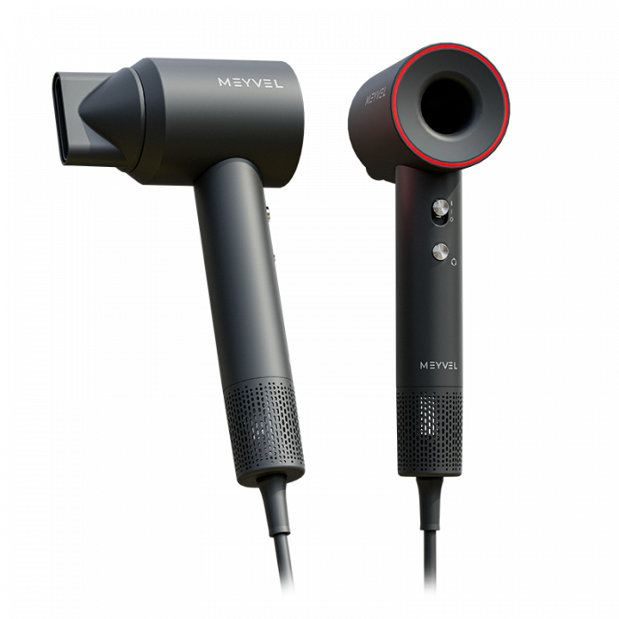 Фен Meyvel MF12-1600 (Gray)