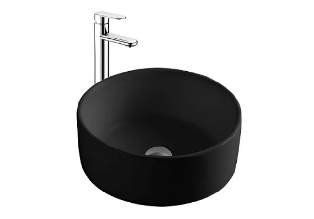 Раковина накладная AQUATEK AQ5118-MB матовый черный
