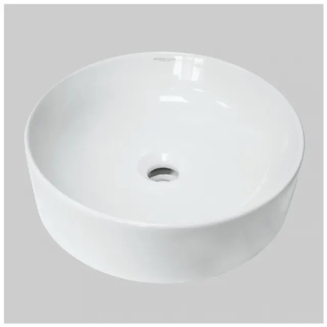 Раковина накладная SANITA LUXE Best Slim WB.CT/Best/40-N.Slim/WHT.G/S1 белый