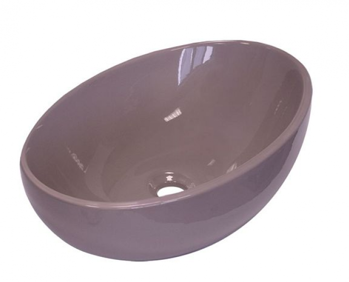 Раковина накладная SANITA LUXE Ringo 53 WB.CT/Ringo/53-N/LIL.G/S1 лиловый