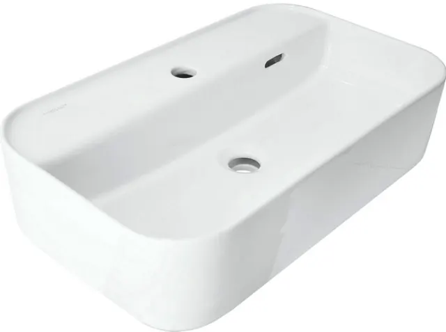 Раковина накладная SANITA LUXE Infinity SLF белый