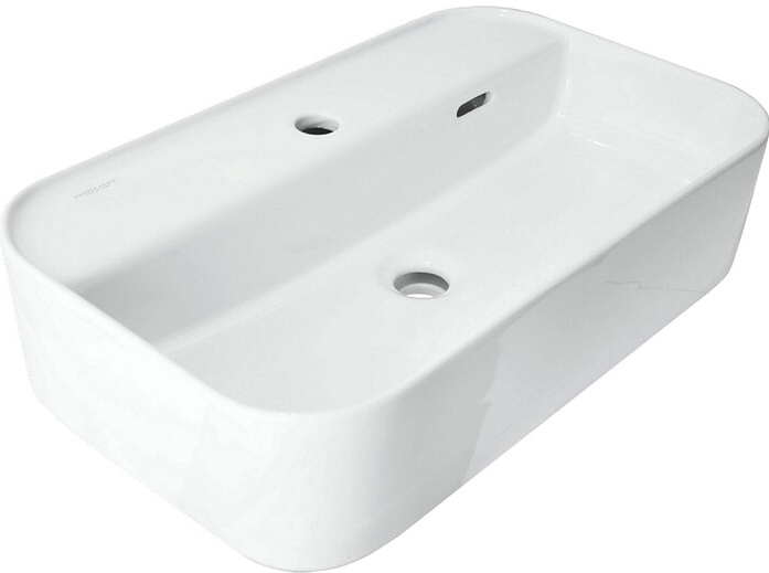 Раковина накладная SANITA LUXE Infinity SLF белый
