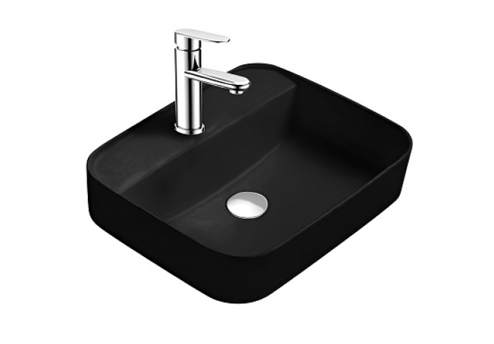 Раковина накладная AQUATEK Вега AQ5506-MB матовый черный