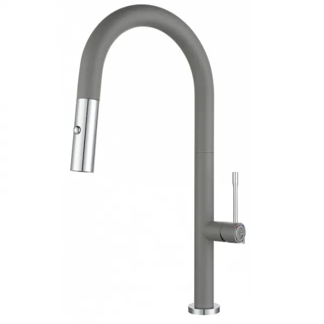 Смеситель Rivelato Asti 3972500 grigio cromo