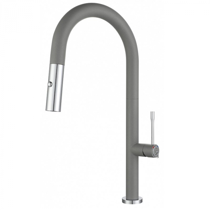 Смеситель Rivelato Asti 3972500 grigio cromo