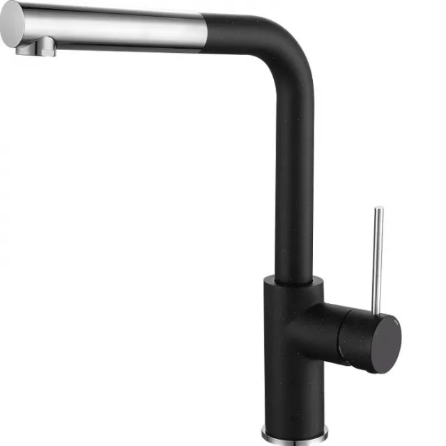 Смеситель Rivelato Albano 1573503 nero cromo