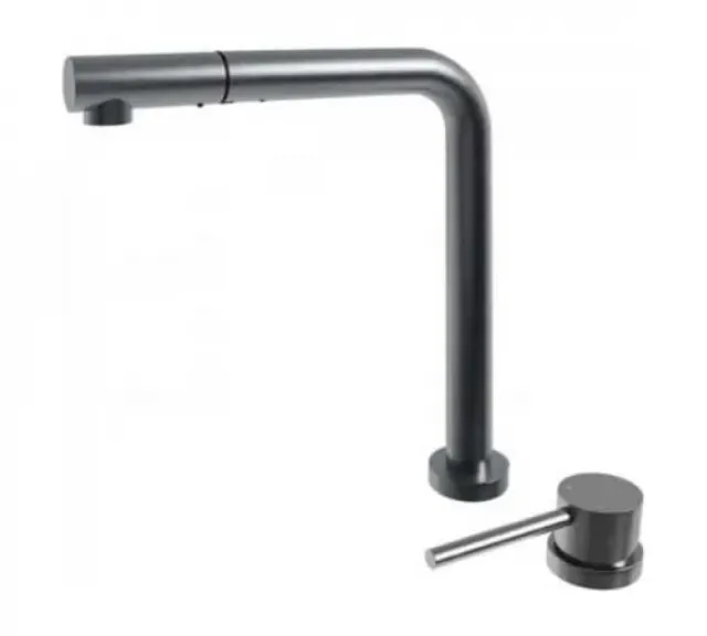 Кухонный смеситель Emar ЕС - 7027 PVD Dark