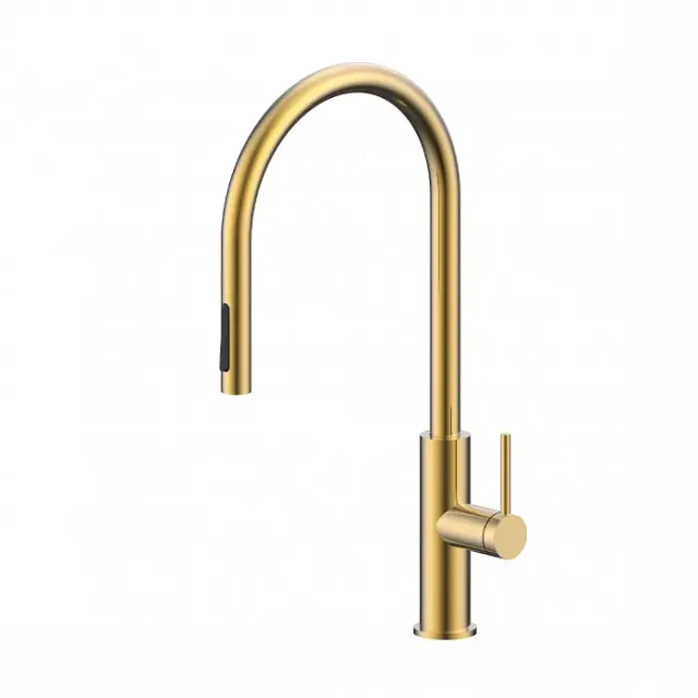 Смеситель для кухни Paulmark SENSO, светлое золото, Se215180-LG, -Starke