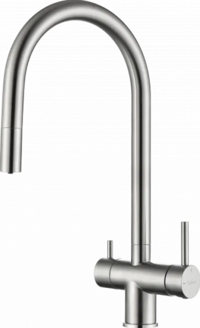 Смеситель для кухни Rivelato 2433505 grigio cromo