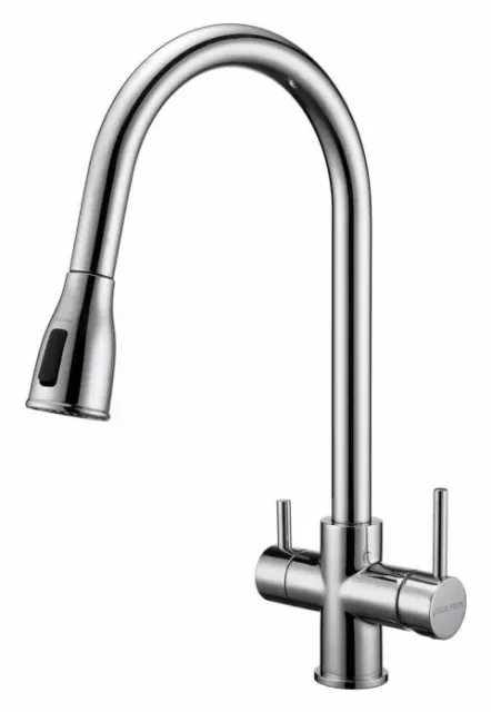 Смеситель для кухни Paulmark LANGE, хром, La214212-CR,