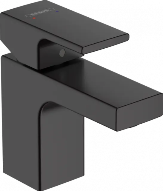 Смеситель для раковины Hansgrohe Vernis Shape 70 71567670 черный матовый